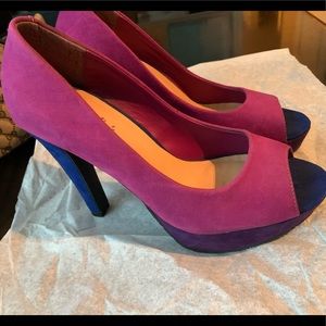 Candies suede heels